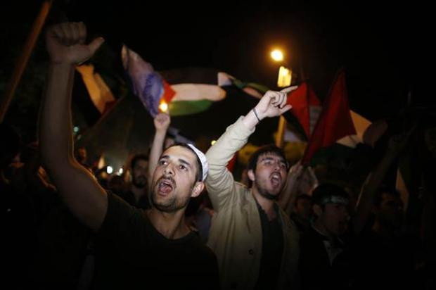 Ankara'da İsrail elçisinin konutu önünde eylem - Resim: 4