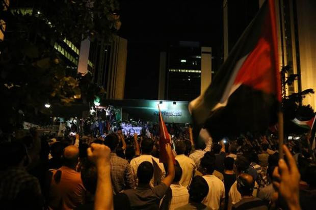 Levent'te İsrail Konsolosluğu önünde eylem - Resim: 3