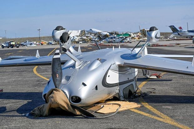 ABD'de dehşet veren hortum felaketi: En az 25 ölü var feci görüntülere bakın - Resim: 4
