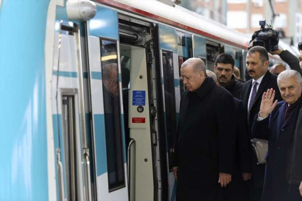 Cumhurbaşkanı Erdoğan Gebze-Halkalı tren hattını açtı artık 1 saat 10 dakika - Resim: 1