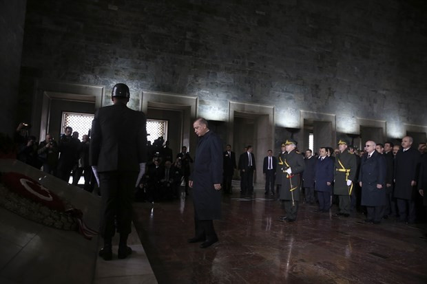 Devlet erkanı Anıtkabir'de! İşte Erdoğan'ın 29 Ekim mesajı - Resim: 4