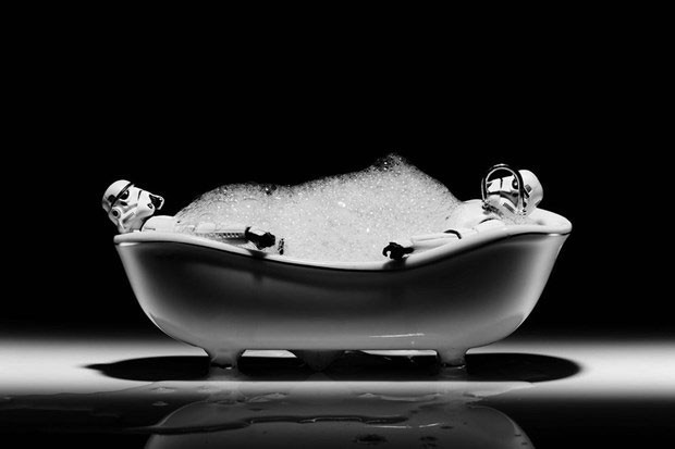 'Star Wars' karakterlerinin günlük halleri... - Resim: 1