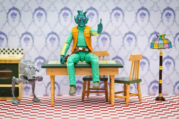 'Star Wars' karakterlerinin günlük halleri... - Resim: 3