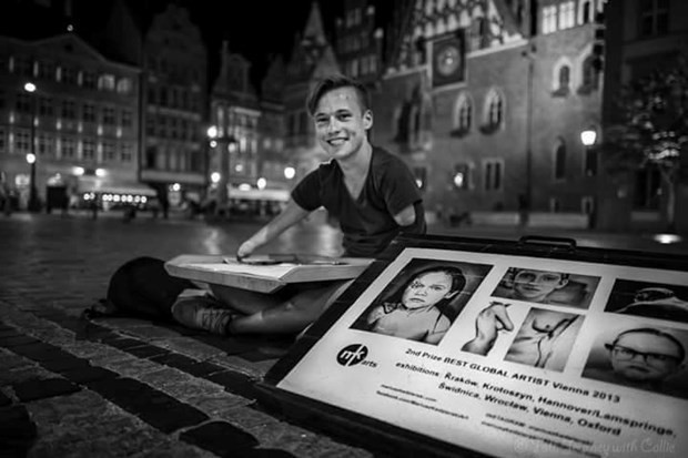 Elleri olmayan ressam! - Resim: 3