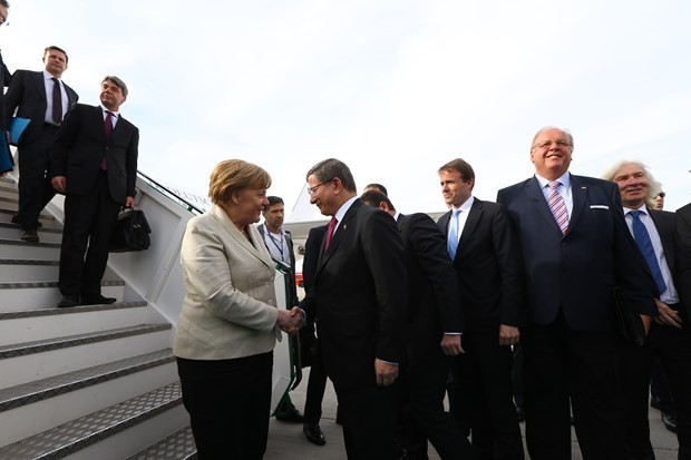 Angela Merkel'in Gaziantep ziyaretinden kareler - Resim: 1