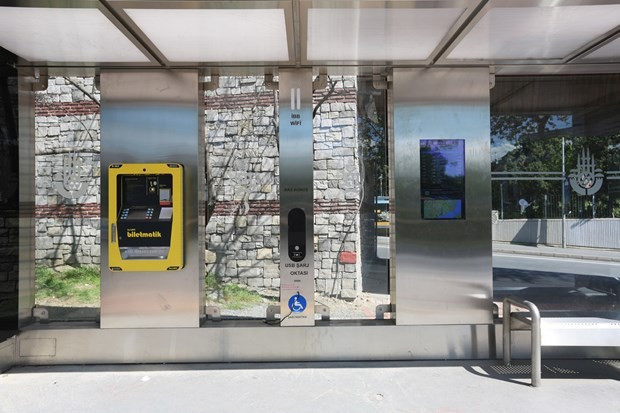 Akıllı durak projesi hayata geçti - Resim: 2
