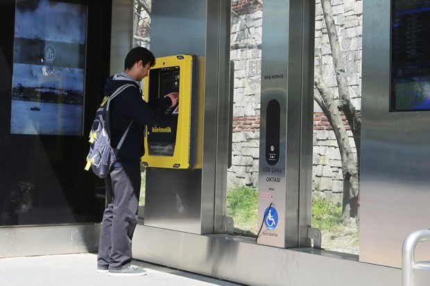 Akıllı durak projesi hayata geçti - Resim: 3