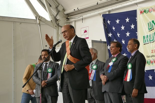 New York'ta Kabe maketi binlerce Müslüman yürüdü - Resim: 4