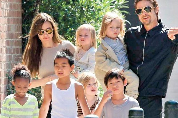 Angelina ve Brad 15 Eylül'den sonra ilk kez bir araya geldi - Resim: 3