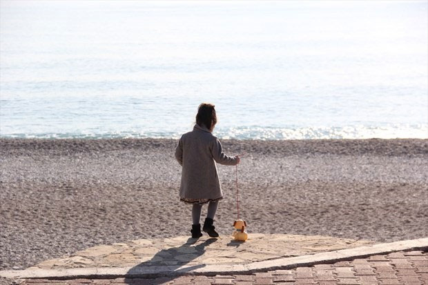 Kar kış dinlemeden denize girdiler - Resim: 4
