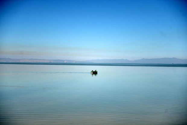 Dev göl kurudu tuz gölüne dönüştü - Resim: 1