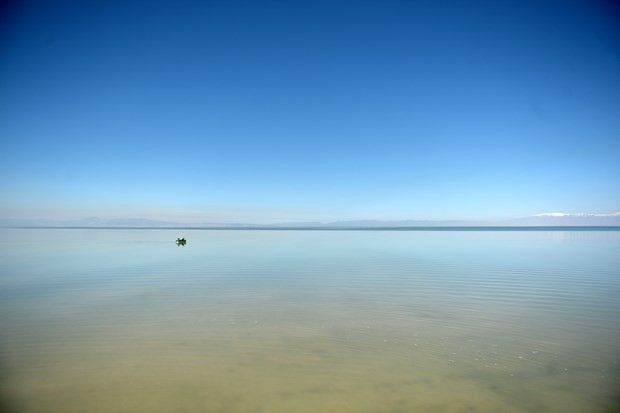Dev göl kurudu tuz gölüne dönüştü - Resim: 4