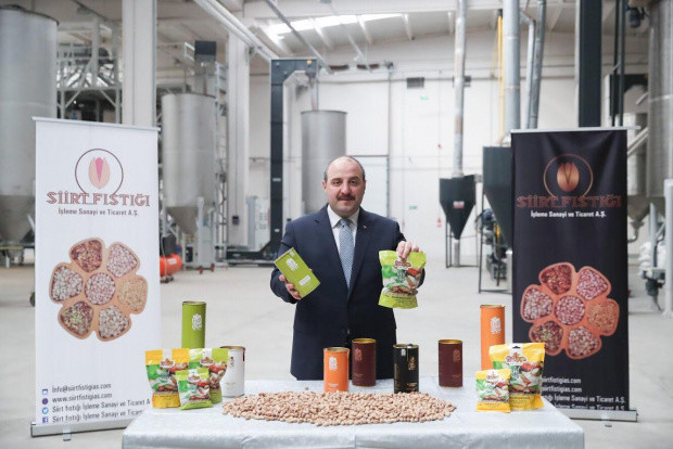 Sanayi ve Teknoloji Bakanı Mustafa Varank açıkladı Siirt fıstığı dünyaya açılıyor - Resim: 0
