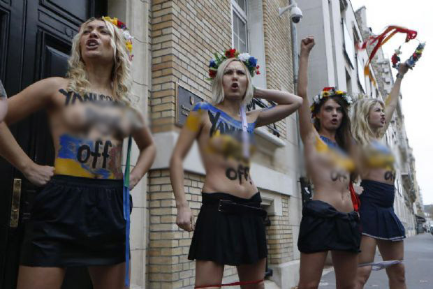 FEMEN´den akıl almaz eylem - Resim: 3