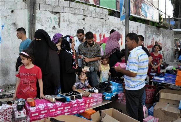 Gazze  bayrama böyle hazırlanıyor - Resim: 1