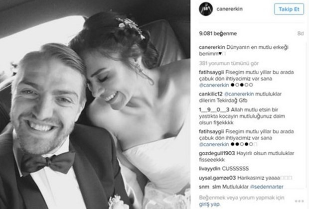 Caner Erkin evlendi Şükran Ovalı'nın gelinliğine bakın - Resim: 3