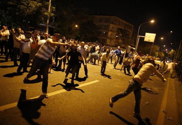 Ankara'da İsrail elçisinin konutu önünde eylem - Resim: 1