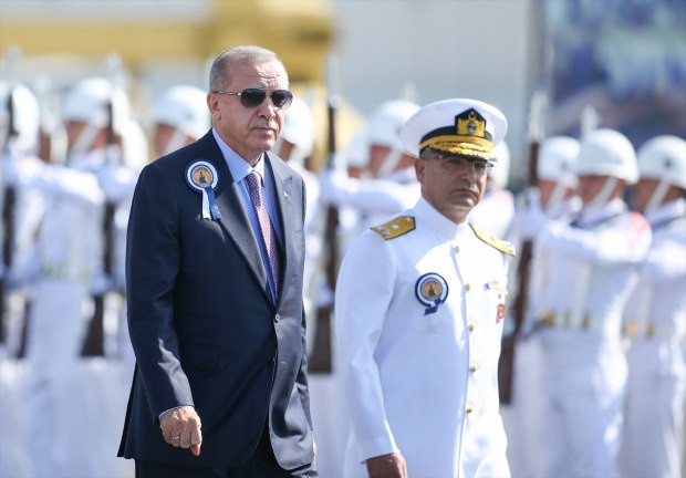 MİLGEM’in 4. gemisi Kınalıada donanmaya katıldı Erdoğan'dan törende önemli açıklamalar - Resim: 0