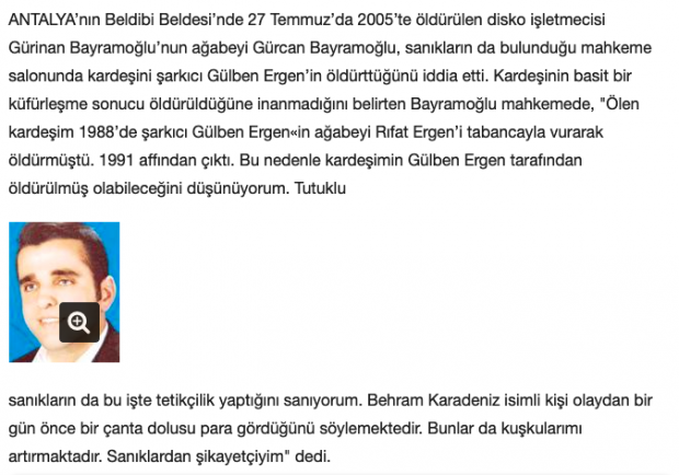 Gülben Ergen kaç kardeş ölen abisi Rıfat ve Alparslan Ergen kimdir? - Resim: 1