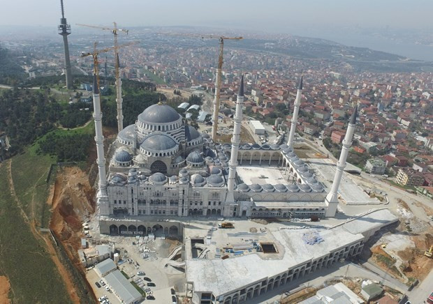 Çamlıca Camisi neredeyse tamam! Son haline bakın - Resim: 1