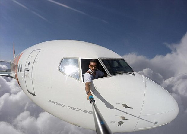 Uçaktan dışarı çıkıp fotoğraf çekti gerçeği öğrenince çok şaşıracaksınız - Resim: 2