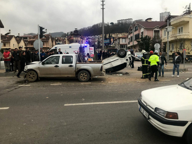 Ordu'da feci kaza! 1 kişi yaralandı - Resim: 0