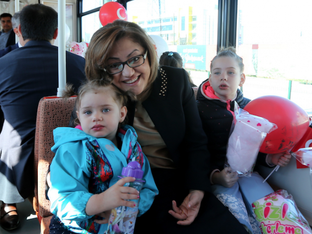 Fatma Şahin öğrencilerin tramvay hayalini gerçekleştirdi - Resim: 3