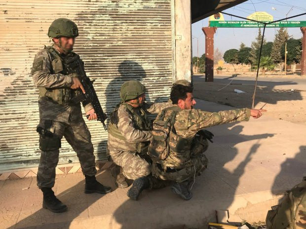 MSB fotoğraf paylaştı! Komandolar Rasulayn’da! - Resim: 0