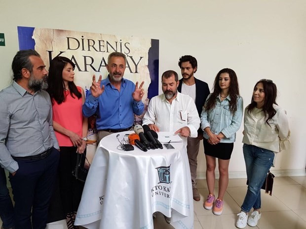 Direniş Karatay'ın çekimleri başladı! Mehmet Aslantuğ ''Hasretimiz var'' - Resim: 1