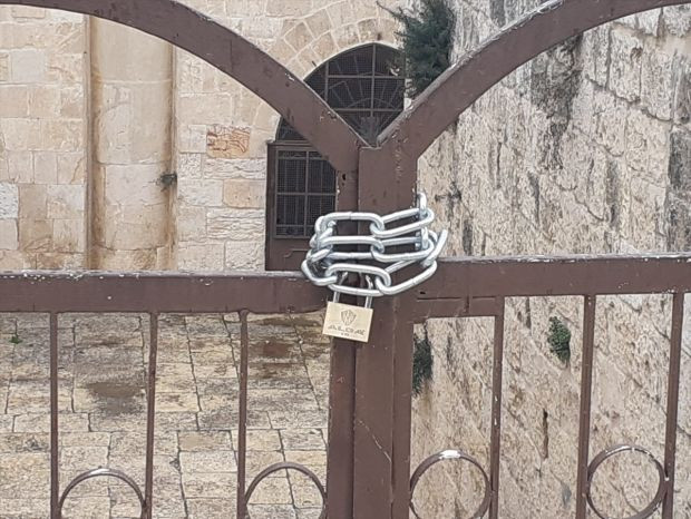 Mescidi Aksa'nın kapıları yeniden açıldı - Resim: 0