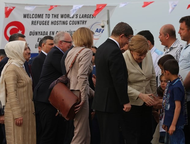 Angela Merkel'in Gaziantep ziyaretinden kareler - Resim: 3