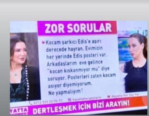 BEYAZ TV Hayatta Her şey Var'da Nur Viral'e olay soru: Kocam eve Edis posteri asıyor! - Resim: 3