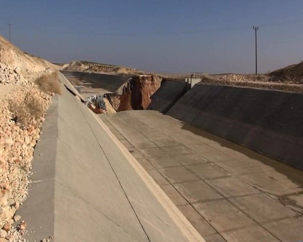 Suruç'ta sulama tüneli çöktü - Resim: 3