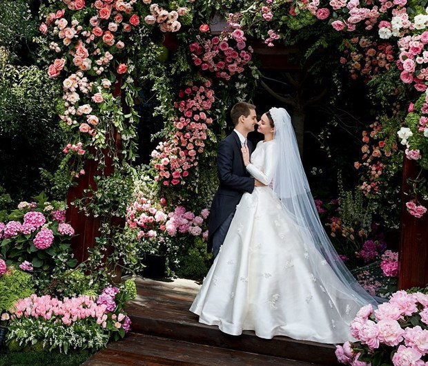 Victoria's Secret meleği Miranda Kerr evlendi! - Resim: 3