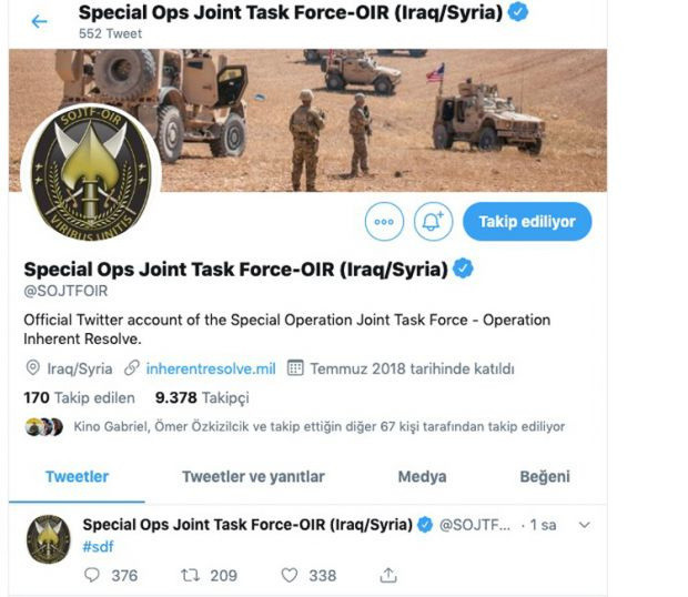 Operasyona ramak kala ABD ordusundan 'SDG' paylaşımı - Resim: 0