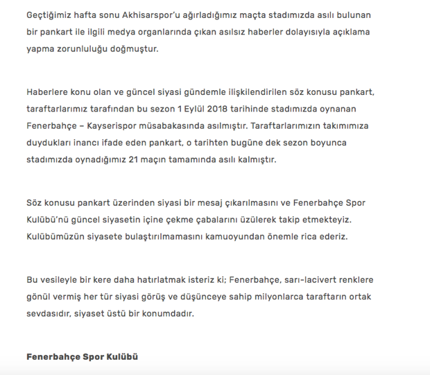 Fenerbahçe'den "Her şey çok güzel olacak" açıklaması - Resim: 1