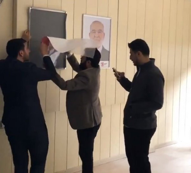 Saadet Partisi Genel Merkez binasına haciz geldi bina boşaltıldı - Resim: 4