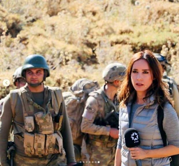 Buket Aydın sınır hattına gitti! O anları sosyal medyadan paylaştı - Resim: 1