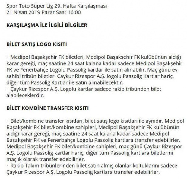 Başakşehir önce "Fenerbahçe" dedi sonra değiştirdi - Resim: 0