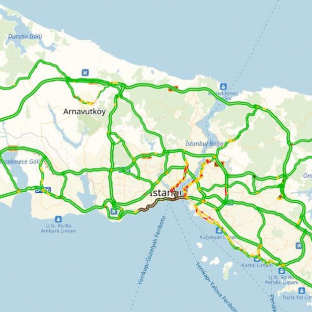 İstanbul'daki Cumhur İttifakı mitingiyle yollar trafiğe kapatıldı - Resim: 0