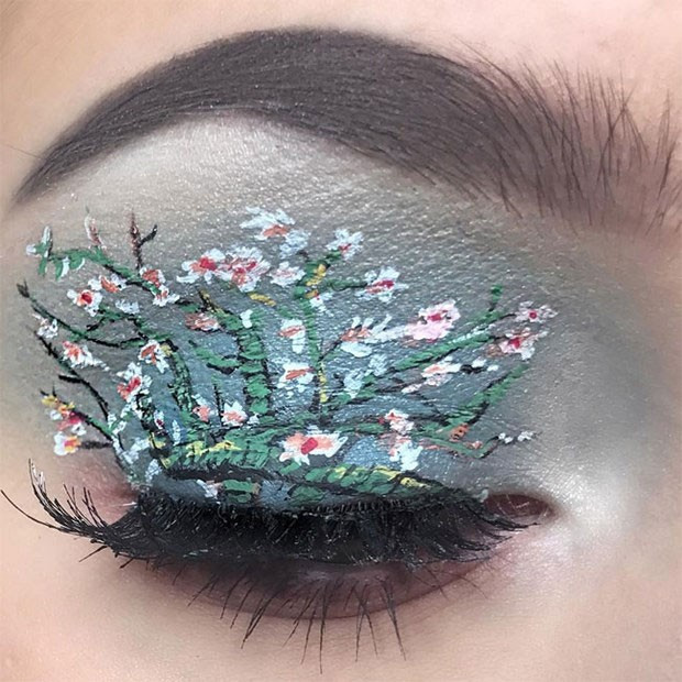 Ünlü resimler göz kapaklarında inanılmaz eserler! - Resim: 1