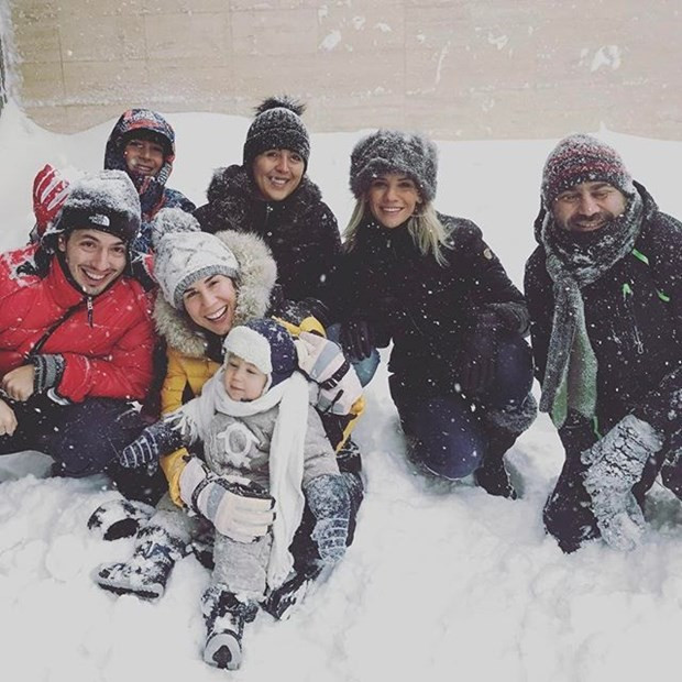 İstanbul'da yağan kar ünlülerin instagram hesabını coşturdu - Resim: 1