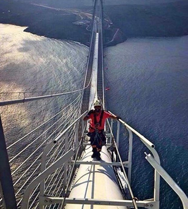 3. Köprü'de yürekleri ağza getiren anlar - Resim: 3