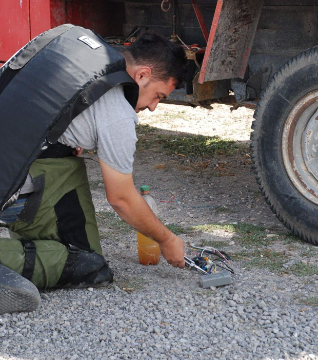 Bombayı böyle imha etti - Resim: 1