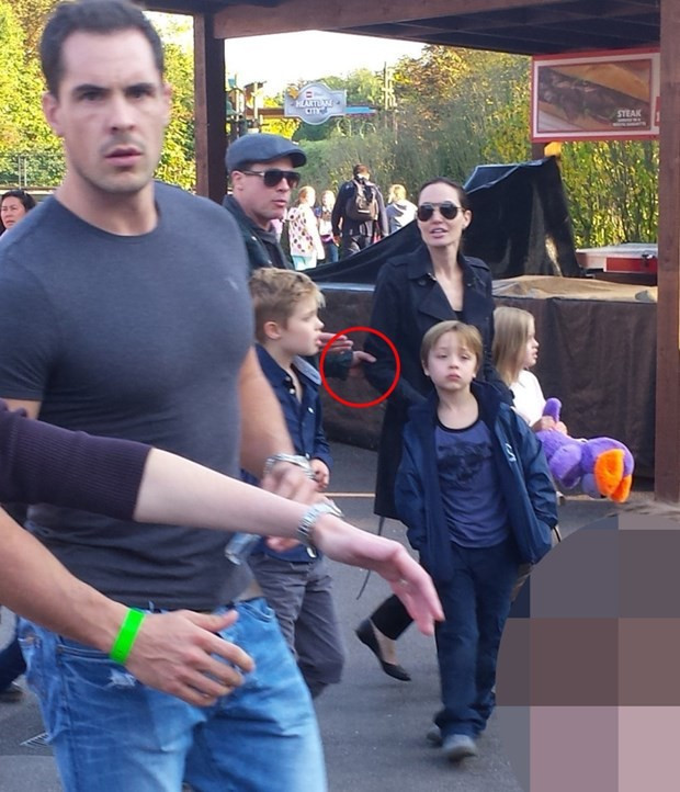 Angelina Jolie ve Brad Pitt'in kavga fotoğrafları ortaya çıktı - Resim: 3