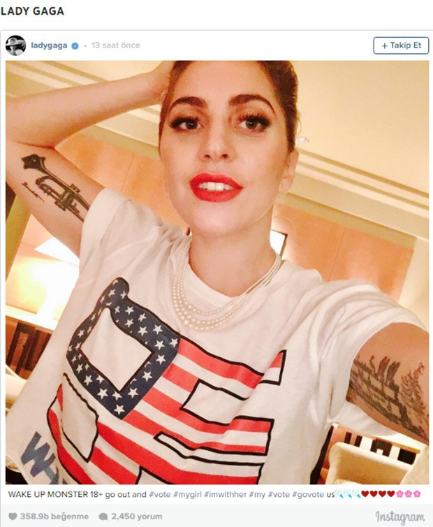 ABD seçimleri ünlüler oy kullanmaya böyle gitti - Resim: 3