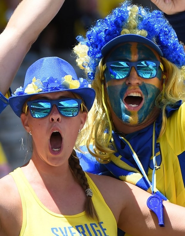 İtalya-İsveç maçından renkli görüntüler - Resim: 3