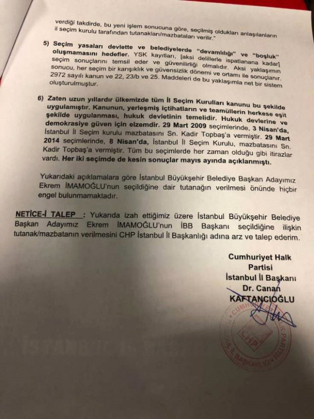 CHP'den kritik hamle! YSK'ya "Mazbata" başvurusu yaptı - Resim: 1