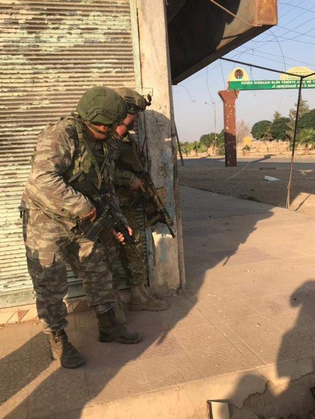 MSB fotoğraf paylaştı! Komandolar Rasulayn’da! - Resim: 1