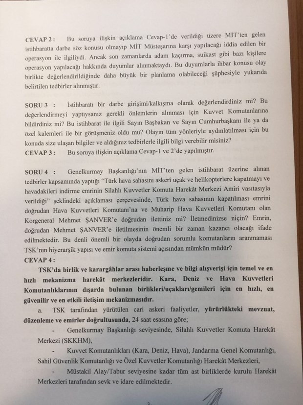 İşte Hulusi Akar'ın ifadesinin tam metni Mehmet Dişli detayı - Resim: 4